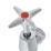 Essentials  Bib Cross Head Taps Chrome 1 Pair