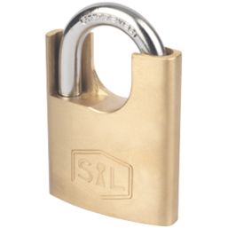 Smith & Locke  Brass   Closed Shackle  Padlock 50mm