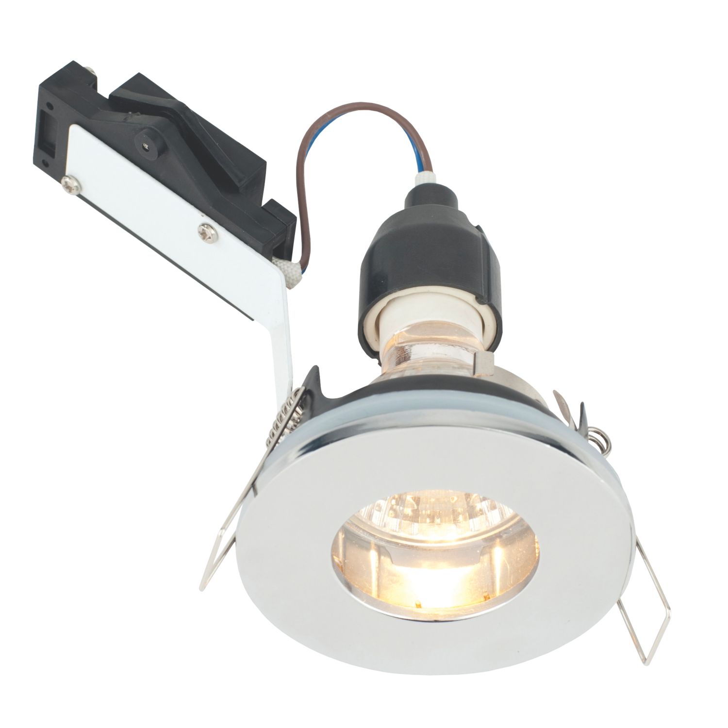 LAP Fixed Bathroom Downlight Polished Chrome (67764)