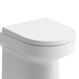 Walker Soft-Close with Quick-Release Toilet Seat Polypropylene White