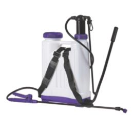 Defenders  White / Purple Backpack Sprayer 12Ltr