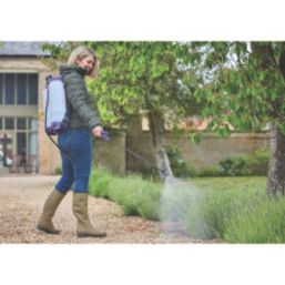 Defenders  White / Purple Backpack Sprayer 12Ltr