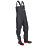 Amblers Danube   Safety Chest Waders Black XX Large Size 9