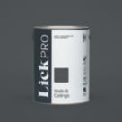 LickPro  5Ltr Black 01 Matt Emulsion  Paint