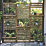 Forest Wooden Slatted Garden Planter 600mm x 1800mm