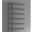 Reina 722mm x 500mm 799BTU Gunmetal Flat Designer Towel Radiator
