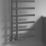 Reina 722mm x 500mm 799BTU Gunmetal Flat Designer Towel Radiator