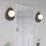 Eglo Castrovido LED Bathroom Wall Light Black 4.2W 470lm