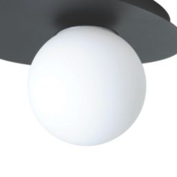 Eglo Castrovido LED Bathroom Wall Light Black 4.2W 470lm