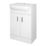 Bathroom Vanity Unit with Comite Basin Gloss White 520mm x 424mm x 806mm