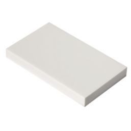 Metis  White Composite Kitchen Worktop 3050mm x 620mm x 15mm