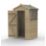 Forest Beckwood 4' x 3' (Nominal) Apex Shiplap Timber Shed