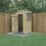 Forest Beckwood 4' x 3' (Nominal) Apex Shiplap Timber Shed