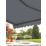 Greenhurst Grosvenor Deluxe Easy-Fit Awning Grey 2.5m x 2m