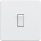 Knightsbridge  20A 1-Gang DP Control Switch Matt White