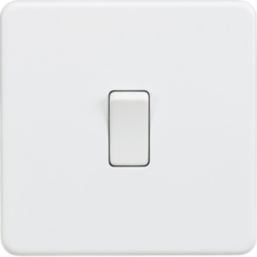 Knightsbridge  20A 1-Gang DP Control Switch Matt White
