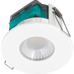 Luceco FType Essence Fixed  Fire Rated LED Downlights White 5W 515lm 10 Pack