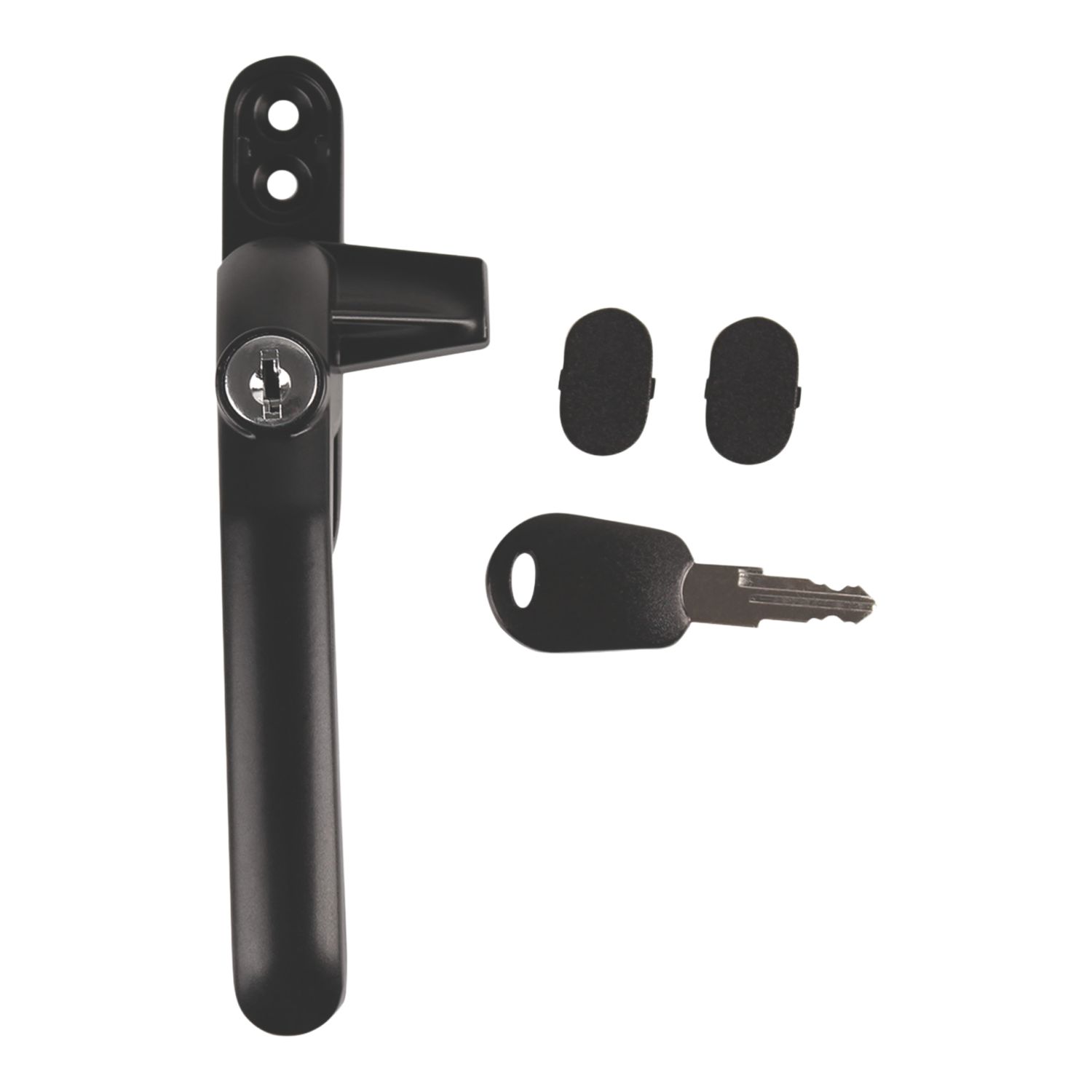 Smith & Locke Left-Handed Window Handle Matt Black (677YX)