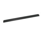 Worktop Edging End Cap Black 630mm x