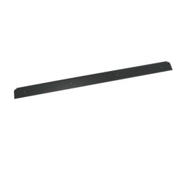 Worktop Edging End Cap Black 630mm x