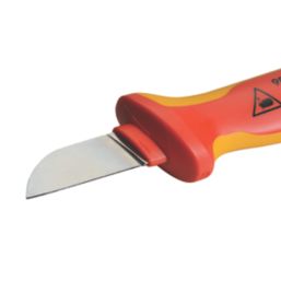 Knipex 98 52 SB VDE Fixed Cable Knife 2"