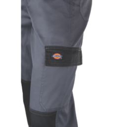 Dickies Everyday Trousers Grey / Black 40" W 32" L