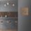 Varilight  13A Switched Fused Spur  Brushed Bronze with Colour-Matched Inserts