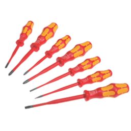 Wera Kraftform Plus Mixed  VDE Extra-Slim Screwdriver Set 7 Pieces