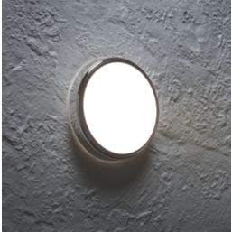 Knightsbridge BT14ACTCH Indoor & Outdoor Round LED CCT Adjustable Bulkhead Chrome 14W 1130 - 1260lm