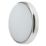 Knightsbridge BT14ACTCH Indoor & Outdoor Round LED CCT Adjustable Bulkhead Chrome 14W 1130 - 1260lm