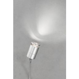 4lite WiZ Marinus Outdoor LED Smart Spike Light Stainless Steel 4.9W 350lm