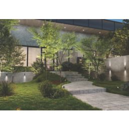 4lite WiZ Marinus Outdoor LED Smart Spike Light Stainless Steel 4.9W 350lm