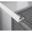Diall 6mm Round PVC Tile Trim White 2.5m