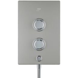 Mira Decor Warm Silver 8.5kW  Manual Electric Shower