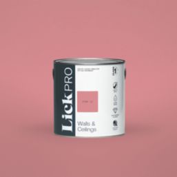 LickPro  Matt Pink 12 Emulsion Paint 2.5Ltr