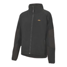 Site Karker Full Zip Fleece Black X Large 51" Chest