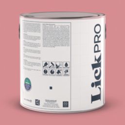 LickPro  2.5Ltr Pink 12 Vinyl Matt Emulsion  Paint