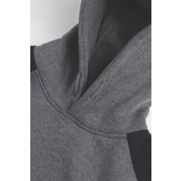 CAT Essentials Hooded Sweatshirt Dark Heather Grey Medium 38-41" Chest