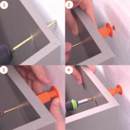 Space-Plug Kitchen Cabinet Space Plugs Regular 30-50mm x 2mm x 30mm 50 Pack