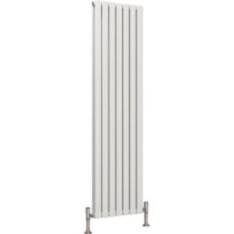 Reina Harley Double 1800mm x 490mm 4854BTU White Vertical Designer Radiator
