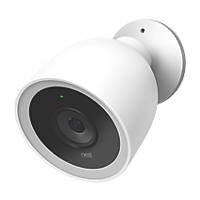 Google Nest A0057 Mains-Powered White Wired 1080p Outdoor  Cam IQ Outdoor