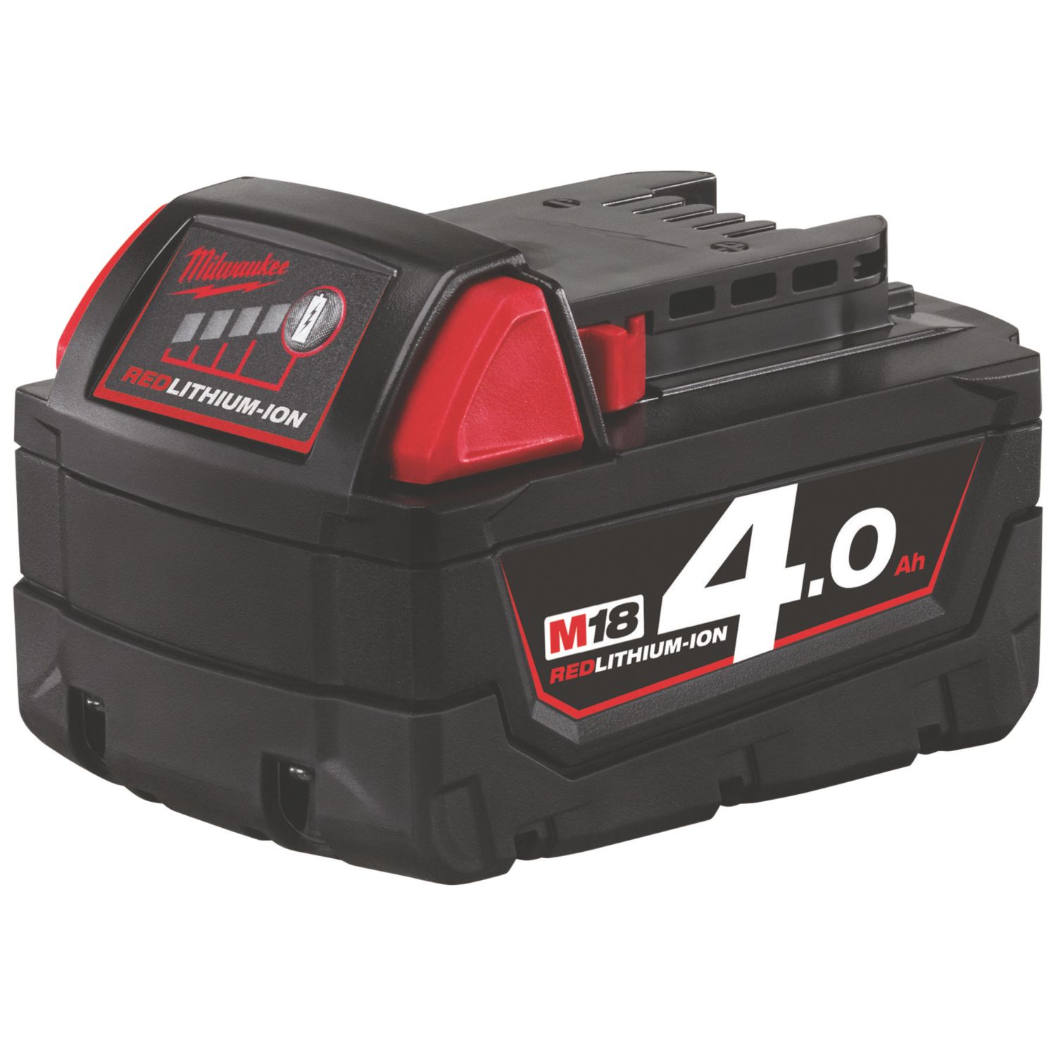 Milwaukee M18 B4 18V 4.0Ah Li-Ion RedLithium Battery (679FJ)
