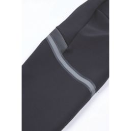 Mascot Customized Zip Thru Fleece Hoodie Black Medium 39.5" Chest