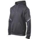 Mascot Customized Zip Thru Fleece Hoodie Black Medium 39.5" Chest