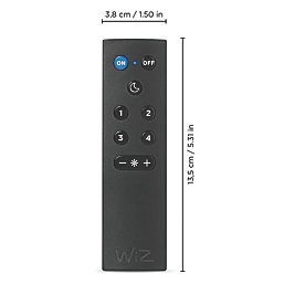WiZ  Smart Lighting Remote Control Black