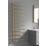 Reina 998mm x 500mm 1078BTU Brass Flat Designer Towel Radiator