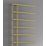 Reina 998mm x 500mm 1078BTU Brass Flat Designer Towel Radiator