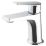 Swirl Ciao Chrome 127mm  Lever  Basin Mixer Tap  With Clicker Waste