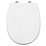 Bemis Click & Clean Silent Soft-Close with Quick-Release Toilet Seat Thermoset Plastic White