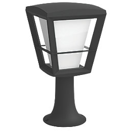 Philips Hue Econic  Outdoor LED Pedestal Light Black 15W 1040-1140lm
